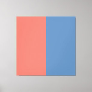 Levend Koraal Aan De Pacifische Kust Canvas Afdruk