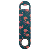 Levend koraal flamingo patroon speed flessenopener (Achterkant)