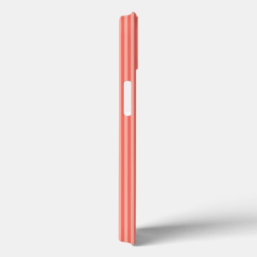 Levend koraal met vijf strepen Case-Mate iPhone case (Achterkant / Rechts)