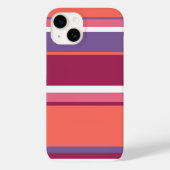 Levend koraal, rood en violet Case-Mate iPhone case (Achterkant)