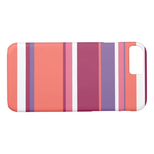 Levend koraal, rood en violet Case-Mate iPhone case (Achterkant (Horizontaal))