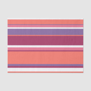 Levend koraal, rood en violet tissuepapier