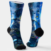 Levend koraalrif met vissen sokken (Gebogen)