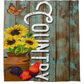 Levend land douchegordijn (Voorkant)