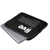 Levend Laptop Sleeve (Voorkant onderkant)