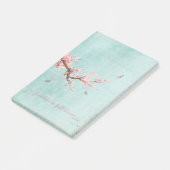 Levend leven in vol bloei post-it® notes (Schuin)