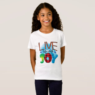 Levend leven met vreugde T-shirt