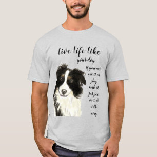 Levend leven zoals uw Inspirerend prijsopgave voor T-shirt