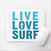 levend-liefde-surf muismat (Met muis)
