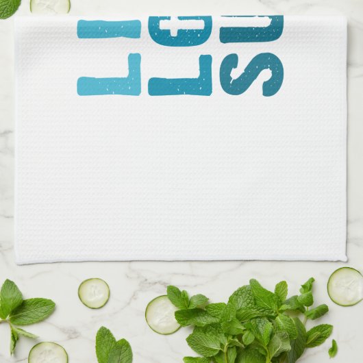 levend-liefde-surf theedoek (Gevouwen)