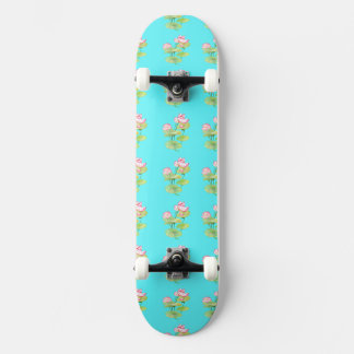 Levend Lotus Motief Skateboard