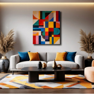 Levend Mozaïek Canvas Afdruk