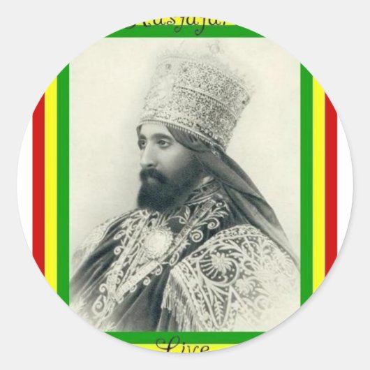 levend ronde sticker (Voorkant)