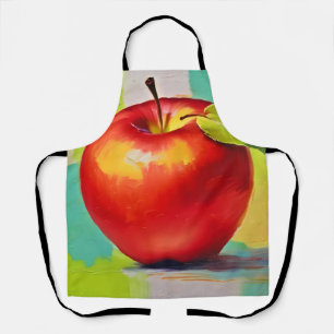 Levend Stilleven met Appel Schort