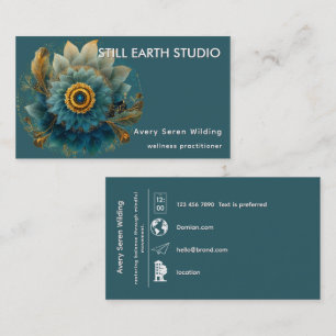 Levend Veld Mandala Visitekaartje