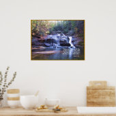 Levend water John 7:38 POSTER AFDRUKKEN (Keuken)