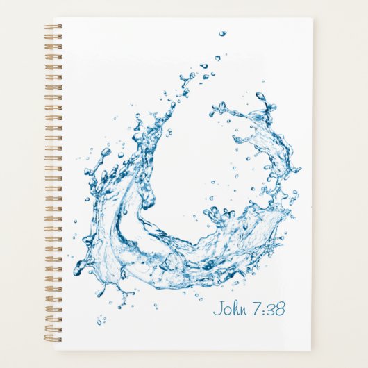 Levend water planner (Voorkant)