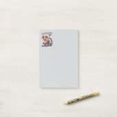 Levende Ademende Stofzuiger Hond Post-it® Notes (Op bureau)