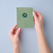 Levende Bladeren | Mandala Flyer (Hand)