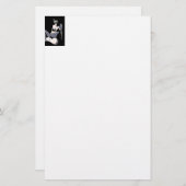 Levende dollar 4 briefpapier (Voorkant / Achterkant)