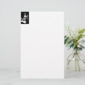 Levende dollar 4 briefpapier (Staand voorkant)