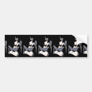 Levende dollar 4 bumpersticker