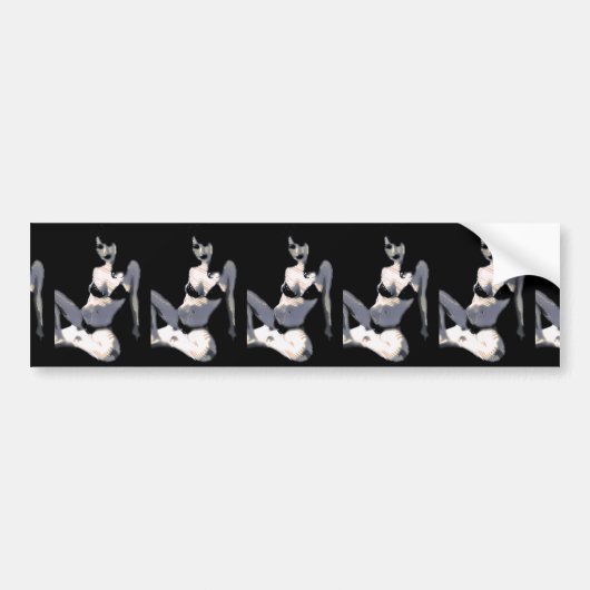 Levende dollar 4 bumpersticker (Voorkant)