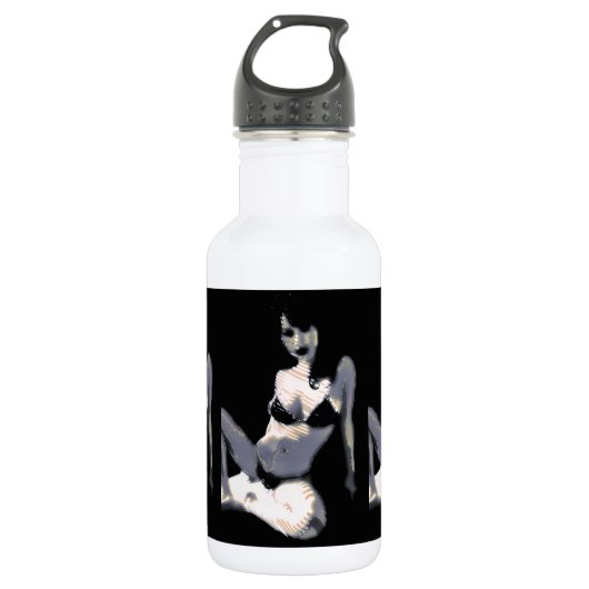 Levende dollar 4 waterfles (Voorkant)