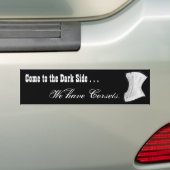 Levende geschiedenis #1 - Corsets    ... Bumpersticker (Op auto)