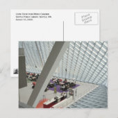 Levende kamer uit mengkamer briefkaart (Voorkant / Achterkant)