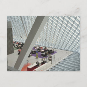 Levende kamer uit mengkamer briefkaart