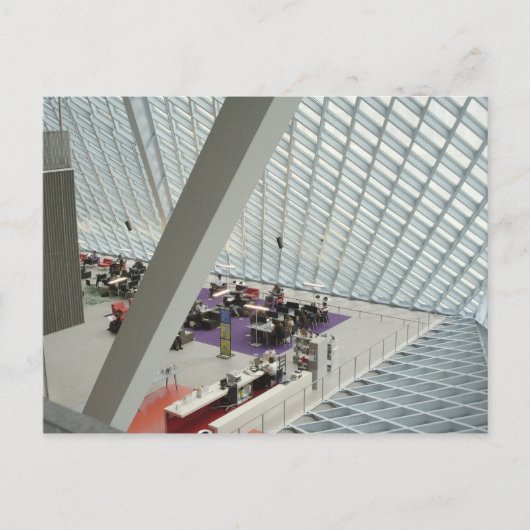 Levende kamer uit mengkamer briefkaart (Voorkant)