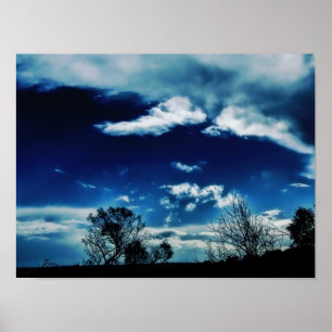 Levende Kunst Hemel Landschap Poster