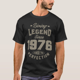 Levende legering sinds 1976 t-shirt