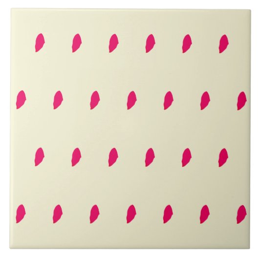 Levende natuur ontwerp keramische Tegel Tegeltje (Voorkant)