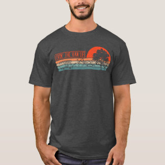 Levende Van Leven Retro Camper Kamperen Van vriend T-shirt