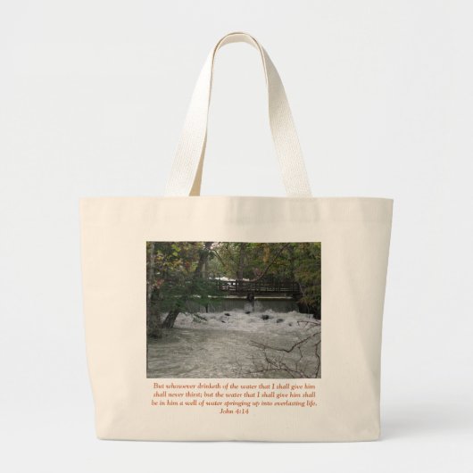 Levende waterCanvas tas (Voorkant)