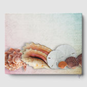 Levende Zeeen Shell Border Ons gastenboek (Achterkant)