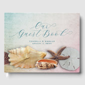 Levende Zeeen Shell Border Ons gastenboek (Voorkant)