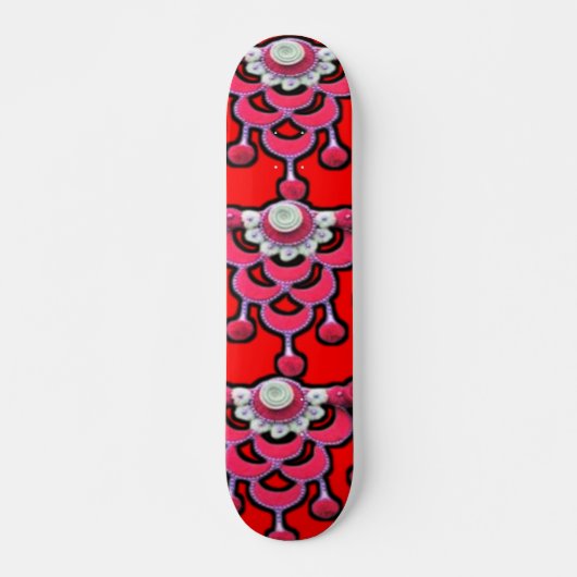 Levendig 3D digitaal kunstwerk Skateboard Deck (Voorkant)