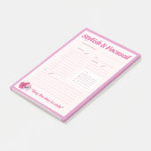 Levendig aangepaste stijl Notitieblok Post-it® Notes (Schuin)