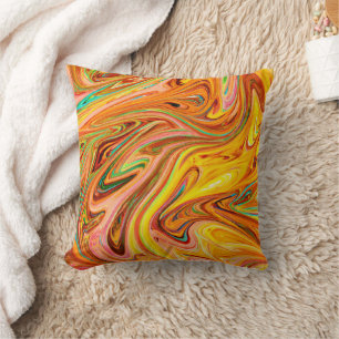 Levendig Abstract kleurenpatroon Kussen