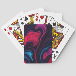 Levendig Abstract kleurrijk Pokerkaarten
