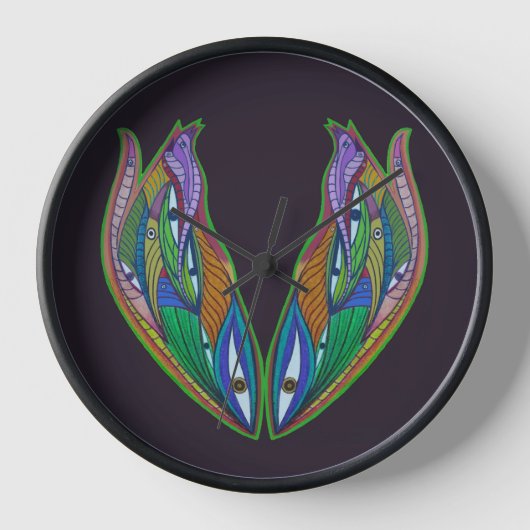 Levendig Abstract kunstwerk - visionaire psychedel (Voorkant)