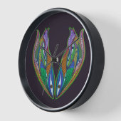 Levendig Abstract kunstwerk - visionaire psychedel (Hoek)