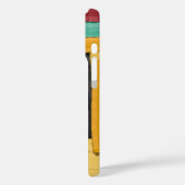 Levendig abstract landschap met gele spiraal Case-Mate iPhone case (Achterkant / Links)