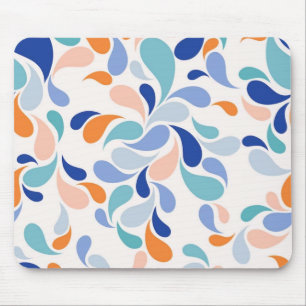 Levendig Abstract Spatpatroon Muismat