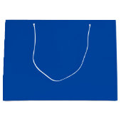 Levendig Blauw Groot Cadeauzakje (Voorkant)