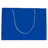 Levendig Blauw Groot Cadeauzakje (Achterkant)