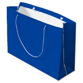 Levendig Blauw Groot Cadeauzakje (Achterkant Gekanteld)